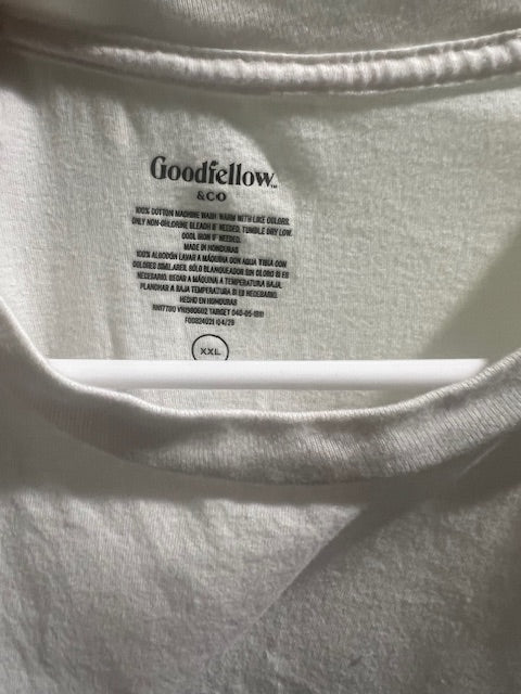Goodfellow & Co. Classic White Crew Neck Tee – Men's XXL