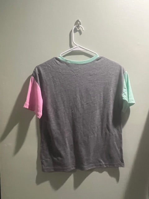 Disney Mickey & Friends Bright Summer Graphic Tee – Kids Size 8