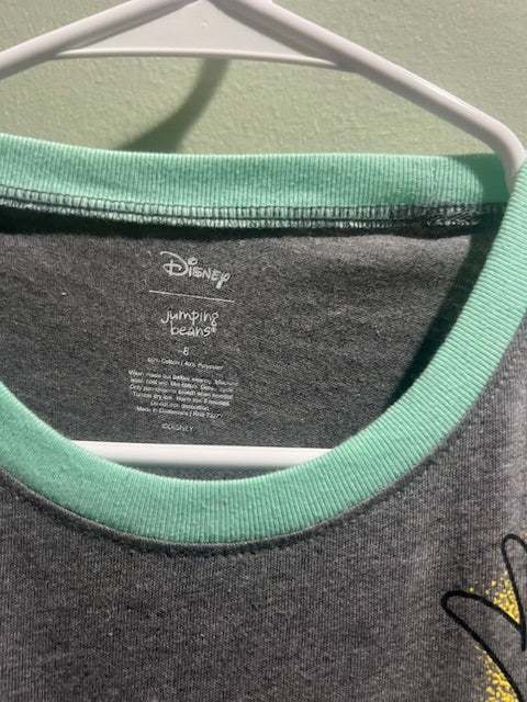 Disney Mickey & Friends Bright Summer Graphic Tee – Kids Size 8