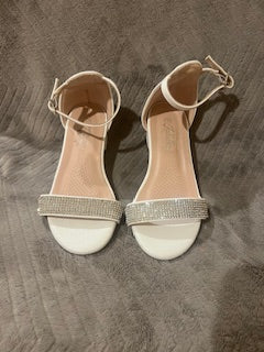 Girls rhinestone dressy sandal