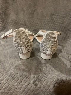 Girls rhinestone dressy sandal