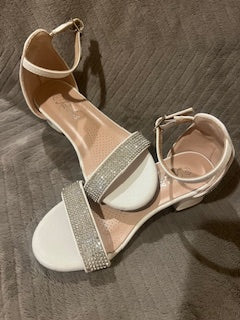 Girls rhinestone dressy sandal