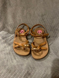 Girls heel & toe out sandal